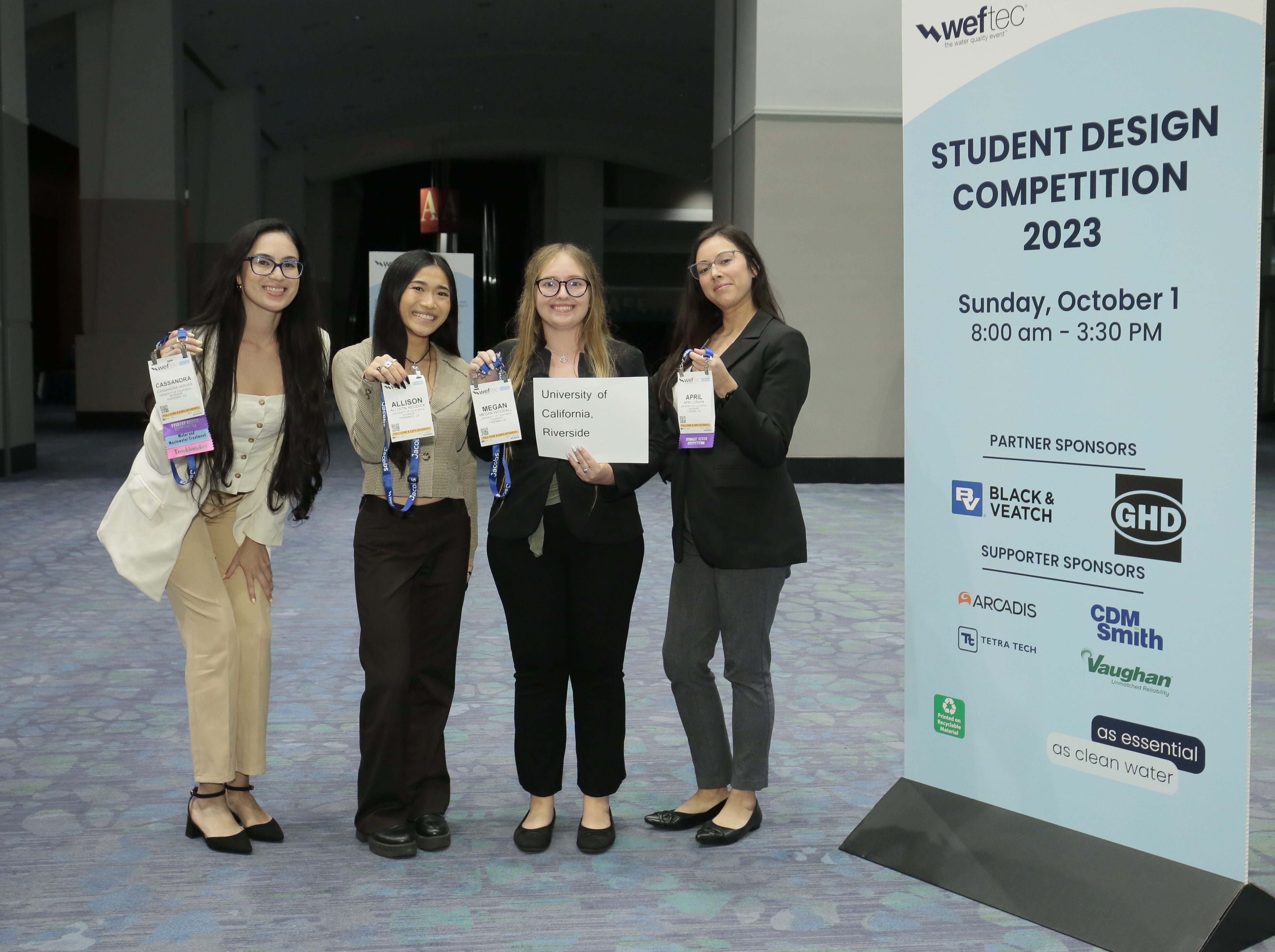 Students at WEFTEC 2023